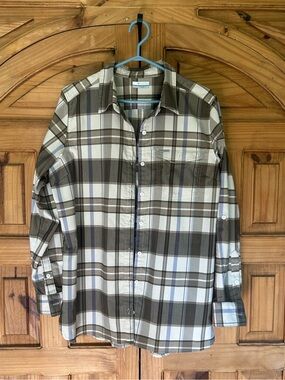 NWOT COLUMBIA Omni-Wick Plaid Shirt